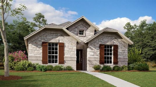New construction Single-Family house 10101 Elkhorn Drive, Fort Worth, TX 76179 Waco - photo 0 0