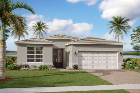 New construction Single-Family house Clarion, 11824 Sw Antarus Ct, Port St. Lucie, FL 34987 - photo