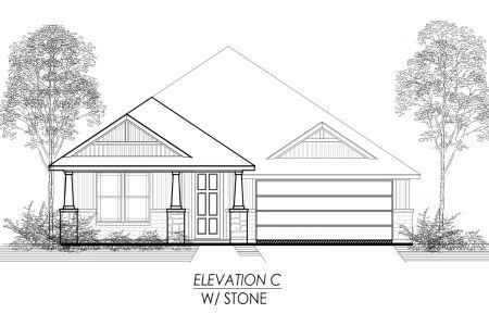 New construction Single-Family house The Beryl, 437 Rose Avenue, Cleburne, TX 76033 - photo