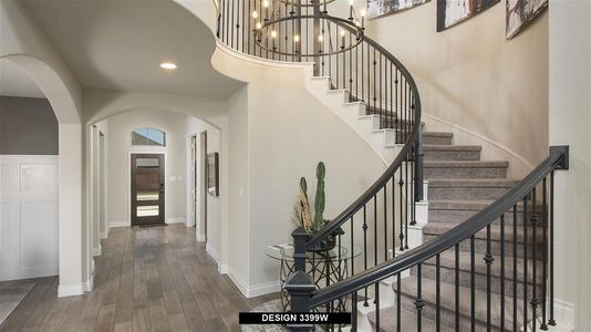 New construction Single-Family house 510 Coralbean Court, Georgetown, TX 78633 Design 3399W- photo 5 5