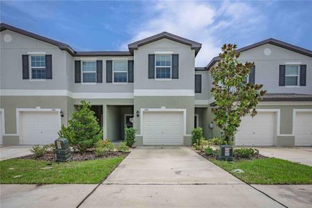 New construction Townhouse house 2136 Cerulean Sky Way, Lutz, FL 33558 - photo 0