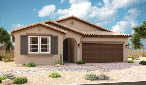 New construction Single-Family house 10928 W. Lincoln Street, Avondale, AZ 85323 Alexandrite- photo 0