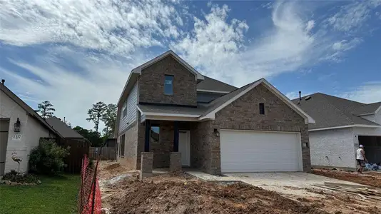 New construction Single-Family house 1323 Wicklow Forest Street, Magnolia, TX 77354 Progreso (2080-HV-30)- photo 1 1