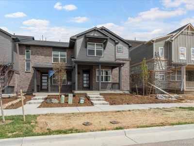 New construction Townhouse house 22331 E 7Th Place, Aurora, CO 80018 The Woodland- photo 1 1