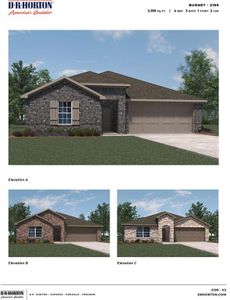 New construction Single-Family house 6112 Artwood Falls Drive, Rosenberg, TX 77469 BURNET- photo 1 1