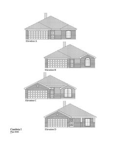 New construction Single-Family house 1414 Quail Creek Dr., Cleburne, TX 76033 Cambria- photo 0