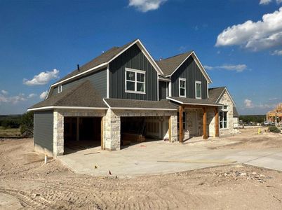 New construction Single-Family house 261 Crescent Moon Ct, Dripping Springs, TX 78620 Bethany- photo 1 1