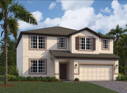 New construction Single-Family house 32521 Sapna Chime Drive, Wesley Chapel, FL 33545 - photo 0