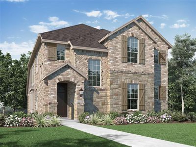 New construction Single-Family house 925 Carnation Drive, Crowley, TX 76036 Lynnwood Plan- photo 0 0