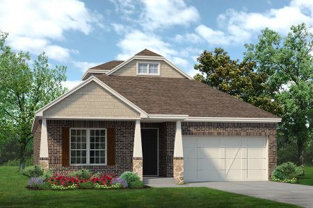 New construction Single-Family house 8608 White Rock Lane, Denton, TX 76226 Brookstone II- photo 2 2