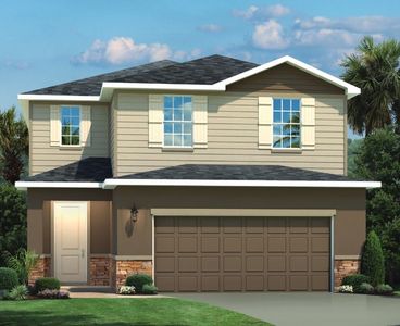 New construction Single-Family house 10207 Hawks Landing Drive, Land O' Lakes, FL 34638 - photo 0