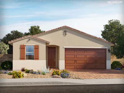 New construction Single-Family house Leslie, 3563 E Jasmine Way, San Tan Valley, AZ 85143 - photo