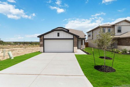 New construction Single-Family house 630 River Run Way, San Antonio, TX 78219 Telluride- photo 0