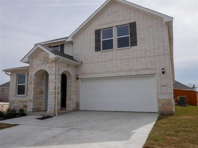 New construction Single-Family house 2405 Little Snake Way, Georgetown, TX 78633 Cassidy Homeplan- photo