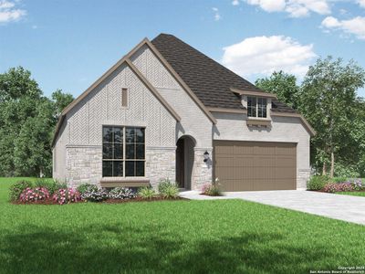 New construction Single-Family house 213 Rainwater Creek, Boerne, TX 78015 Newport Plan- photo 0