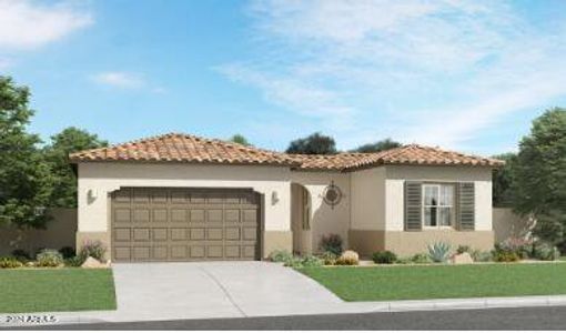 New construction Single-Family house 23002 E Lords Way, Queen Creek, AZ 85142 Aspen- photo 0
