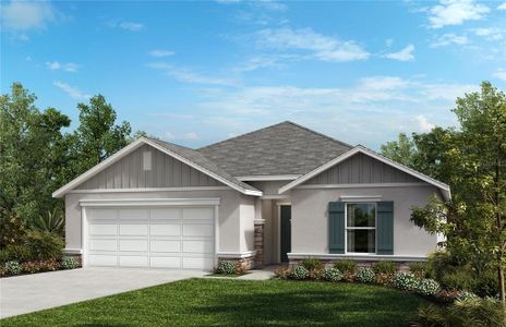 New construction Single-Family house 219 Summerlin Loop, Haines City, FL 33844 Plan 1989- photo 0