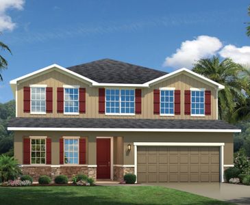 New construction Single-Family house 260 Crossings Ave, Saint Cloud, FL 34771 Lynn Haven- photo 0