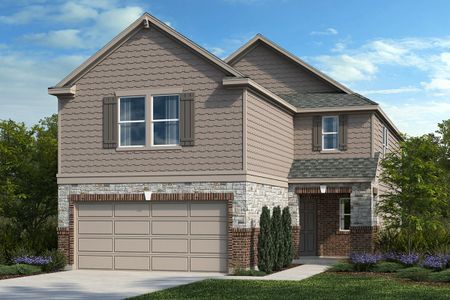 New construction Single-Family house 1721 Tin Can Trail, Georgetown, TX 78628 - photo 0