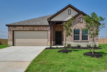 New construction Single-Family house 1425 Alleyton Court, Seguin, TX 78155 Kennedy Homeplan- photo 17 17