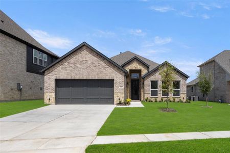 New construction Single-Family house 332 Loretta Lane, Burleson, TX 76028 Woodford 2F- photo 0