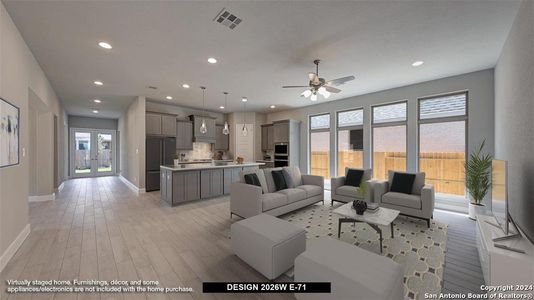 New construction Single-Family house 13037 Macar Manor, San Antonio, TX 78245 Design 2026W- photo 1 1