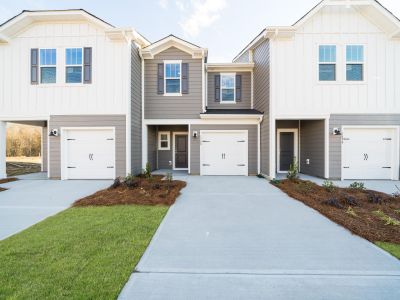 New construction Townhouse house 1833 Old Rivers Rd, Concord, NC 28027 Topaz- photo 0