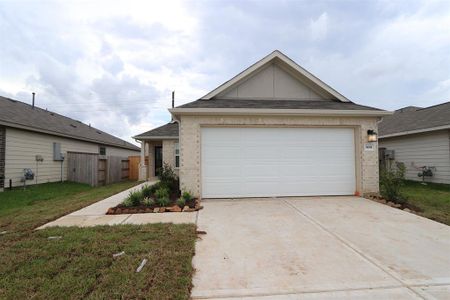 New construction Single-Family house 909 Gentle Moss Drive, Magnolia, TX 77354 Primrose- photo 0