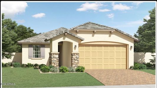 New construction Single-Family house 14918 W Hackamore Drive, Surprise, AZ 85387 Bisbee- photo 0