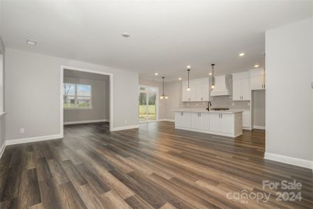 Now this is "Open Concept." Note the beautiful Luxury Vinyl Plank floors.