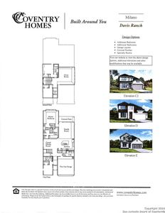 New construction Single-Family house 12415 Chazelle, San Antonio, TX 78254 Milano (2663-CV-35)- photo 0 0