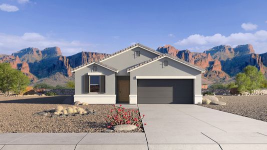 New construction Single-Family house 1811 W Stanton Ave, Apache Junction, AZ 85120 Harris- photo 0