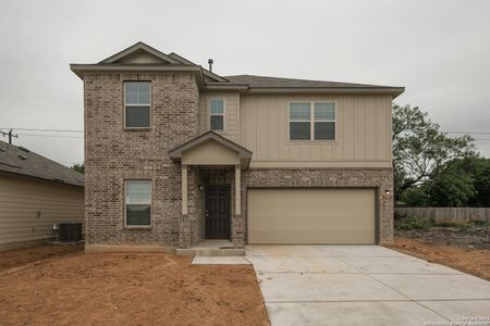 New construction Single-Family house 5007 Terlingua Pass, San Antonio, TX 78222 Armstrong- photo 0