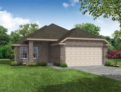 New construction Single-Family house 16659 Olivewood Lane, Conroe, TX 77302 Messina- photo 0