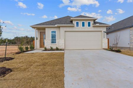 New construction Single-Family house 3200 Canyon River Ln, Georgetown, TX 78628 Asheville- photo 0 0