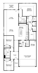 New construction Single-Family house Lady Bird, 13007 Blue Flame Drive, San Antonio, TX 78245 - photo