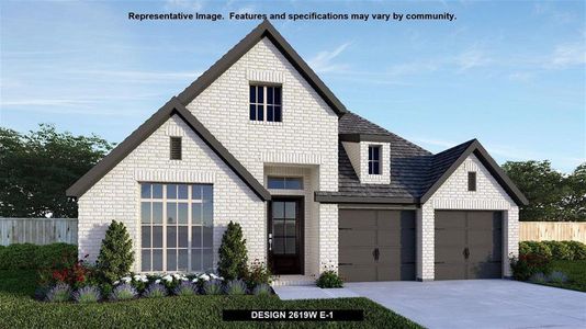 New construction Single-Family house 186 Prickly Poppy Loop, Kyle, TX 78640 Design 2619W- photo 0