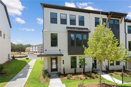 New construction Townhouse house 44 Peeples Drive, Lawrenceville, GA 30046 Auburn- photo 0 0