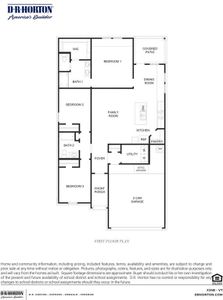 BAXTOR FLOOR PLAN by D.R. Horton Homes!