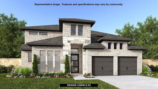 New construction Single-Family house 31134 Crescent Hill Drive, Fulshear, TX 77441 Design 3396W- photo 0 0