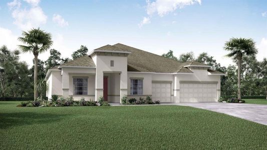 New construction Single-Family house 76 Fairbank Lane, Palm Coast, FL 32137 The Livorno- photo 0
