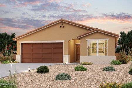 New construction Single-Family house 3975 N Montgomery Circle, Eloy, AZ 85131 VERBENA- photo 0