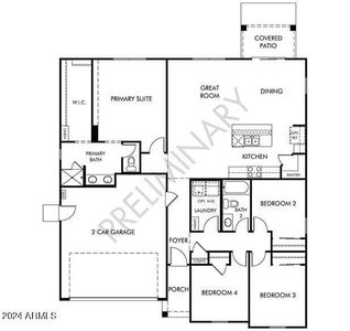 New construction Single-Family house 17539 W Madison Street, Goodyear, AZ 85338 Everett- photo 1 1