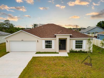 New construction Single-Family house 470 Mercer Street Nw, Palm Bay, FL 32907 Madison- photo 0