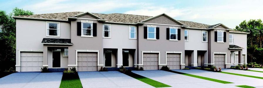 New construction Townhouse house 994 Lido Drive, Howey-in-the-Hills, FL 34737 - photo 1 1
