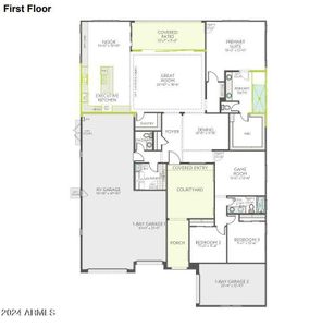 New construction Single-Family house 22669 E Twin Acres Drive, Queen Creek, AZ 85142 Iris Plan 60-1- photo 1 1
