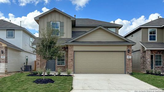 New construction Single-Family house 4823 Nueces Path, San Antonio, TX 78253 THE JASMINE- photo 0