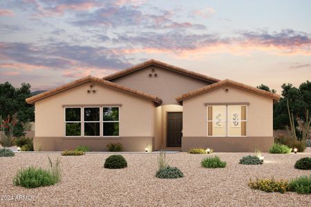New construction Single-Family house 1681 W Laguna Drive, Coolidge, AZ 85128 KENDRICK- photo 0