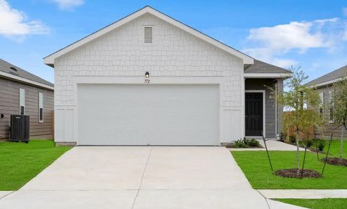 New construction Single-Family house 496 Thistle Ln, Maxwell, TX 78656 Atlantis- photo 0