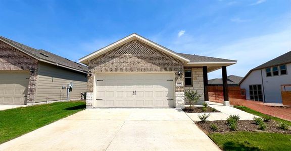 New construction Single-Family house 1604 Meadow Crest Drive, Aubrey, TX 76227 Cottonwood- photo 0